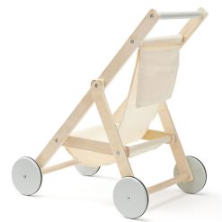 Kid's Concept Mes Premiers Jouets | Poussette En Bois - Nature