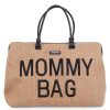 Childhome Sac A Langer | Mommy Bag Large - Raffia