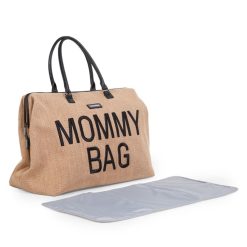 Childhome Sac A Langer | Mommy Bag Large - Raffia