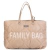 Childhome Sac A Langer | Family Bag Matelasse - Beige