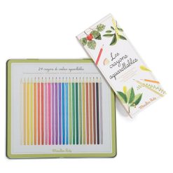 Moulin Roty Loisirs Creatifs | Lot De 24 Crayons Aquarelables - Le Jardin Du Moulin