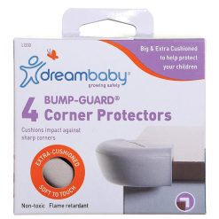 Dreambaby Securite Domestique | Lot De 4 Protections D'Angles Bump Guard - Gris