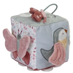 Little Dutch Mes Premiers Jouets | Cube D'Activites Flowers & Butterflies - Rose