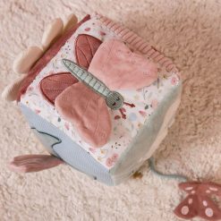 Little Dutch Mes Premiers Jouets | Cube D'Activites Flowers & Butterflies - Rose