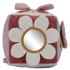 Little Dutch Mes Premiers Jouets | Cube D'Activites Flowers & Butterflies - Rose