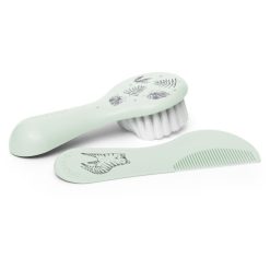 Suavinex Hygiene & Soin | Brosse Et Peigne Hygge Baby - Vert