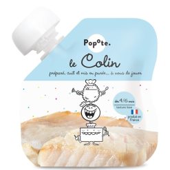 Popote Nourriture Bebe | Gourde Repas Bio Colin - 60 G