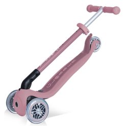 Globber Trotteur & Porteur | Trottinette Evolutive Go Up Foldable Plus Eco - Fraise