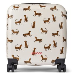 Liewood Bagagerie Enfant | Valise Hollie - Leopard Sandy