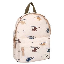 Kidzroom Bagagerie Enfant | Sac A Dos Sweet Cuddle - Helicopteres Sable