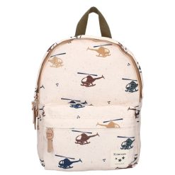 Kidzroom Bagagerie Enfant | Sac A Dos Sweet Cuddle - Helicopteres Sable