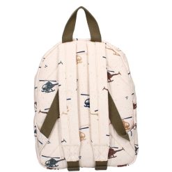 Kidzroom Bagagerie Enfant | Sac A Dos Sweet Cuddle - Helicopteres Sable