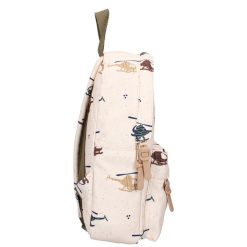 Kidzroom Bagagerie Enfant | Sac A Dos Sweet Cuddle - Helicopteres Sable