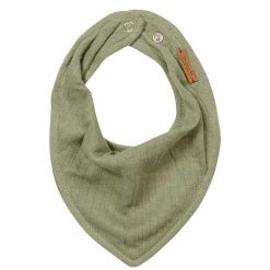 Little Dutch Repas | Bavoir Bandana Pure - Olive