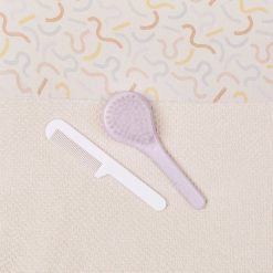 Luma Hygiene & Soin | Set Coiffure Brosse Et Peigne Luma - Speckles Lila