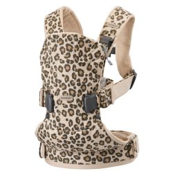 BabyBjörn Porte Bebe | Porte-Bebe One Coton - Leopard Beige