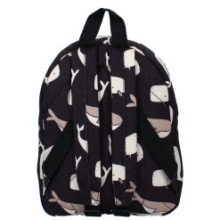 Kidzroom Bagagerie Enfant | Sac A Dos Full Of Wonders - Baleines Et Cachalots Noir