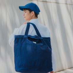 Nobodinoz Sac A Langer | Maxi Sac Paris-Tokyo - Cobalt