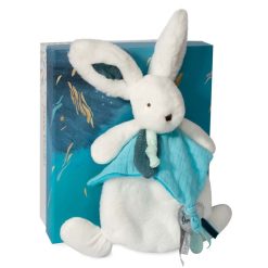 Doudou et Compagnie Doudou | Doudou Pompon Happy Pop - Paon