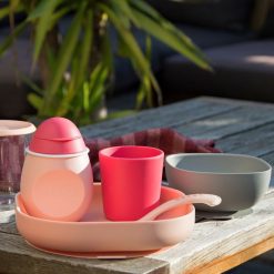 BÉABA Repas | Set De Vaisselle 4 Pieces - Pink