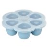 BÉABA Repas | Multiportions Silicone 6 X 150 Ml - Blue