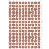 Lilipinso Decoration | Planche De Stickers - Pois Terracotta