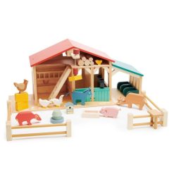 Tender Leaf Toys Mes Premiers Jouets | Ferme En Bois