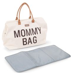 Childhome Sac A Langer | Mommy Bag Large - Ecru Et Noir