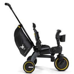 Doona Trotteur & Porteur | Tricycle Evolutif Compact Liki Trike Edition Speciale - Midnight Black