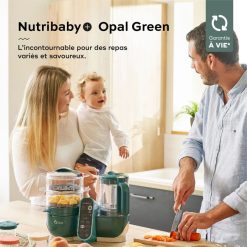 Babymoov Cuiseur & Mixeur | Nutribaby (+) - Opal Green