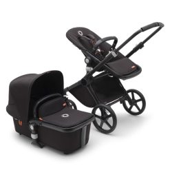 Bugaboo Poussette Citadine | Poussette Citadine Complete Fox Cub - Nuit Noire