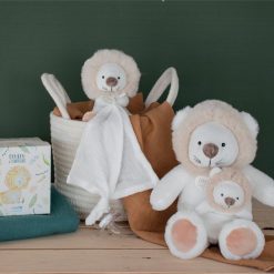 Doudou et Compagnie Peluche | Peluche Lion Unicef Bebe & Moi