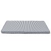 BabyToLove Literie Bebe | Matelas Nomade Blue Stripes - 60 X 120 Cm