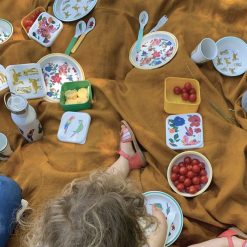 Petit Jour Repas | Lot De 3 Boites A Gouter - Les Hibiscus