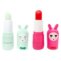 inuwet Cosmetique Enfant | Duo De Baumes A Levres Lapin Cherry - 2 X 3,5 G