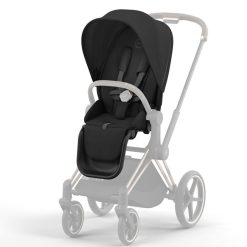 Cybex Accessoires Poussette | Habillage De Siege Priam 4 Et E-Priam 2 - Sepia Black