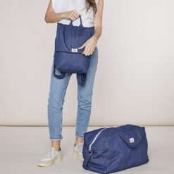 BEBEL Sac A Langer | Sac Weekend Jean - Jean Brut