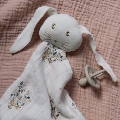 Maison Charlotte Doudou | Doudou Lapin Edgar - Madeleine Multicolore