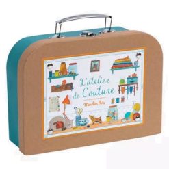 Moulin Roty Loisirs Creatifs | Valise Couture - Les Jouets D'Hier