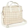 Nobodinoz Sac A Langer | Sac A Langer Gala - Ivory Checks