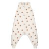 LÄSSIG Gigoteuse | Combinaison Pour Dormir Big Dots Blanc Casse - 2/3 Ans