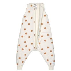 LÄSSIG Gigoteuse | Combinaison Pour Dormir Big Dots Blanc Casse - 2/3 Ans