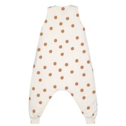 LÄSSIG Gigoteuse | Combinaison Pour Dormir Big Dots Blanc Casse - 2/3 Ans