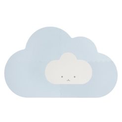 Quutopia Tapis D'Eveil | Tapis Nuage Petit Modele - Bleu Ciel