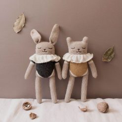 Main Sauvage Doudou | Doudou Lapin - Maillot Noir