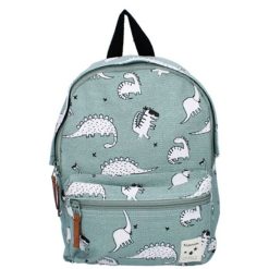 Kidzroom Bagagerie Enfant | Sac A Dos Dress Up - Dino Celadon