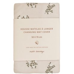 Main Sauvage Matelas Et Housse A Langer | Housse De Matelas A Langer - Holly Flowers