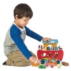 Tender Leaf Toys Mes Premiers Jouets | Boite A Formes Arche De Noe