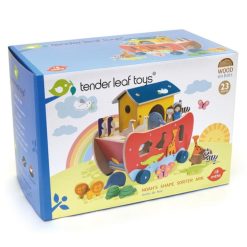 Tender Leaf Toys Mes Premiers Jouets | Boite A Formes Arche De Noe