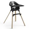 Stokke Chaise Haute | Chaise Haute Clikk - Noir Naturel